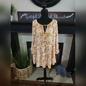 Rachel Zoe Ladies Long-sleeved Boho Top